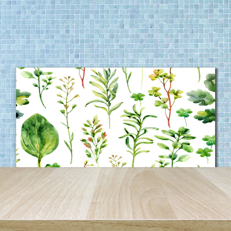 Lincolndale 50cm W x 100cm L Glass Peel and Stick Panel
