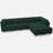 Corduroy Modular Freely Combined Sofa Bed Sleeper Variable Sectional Sofa Storage Couch-1738145324