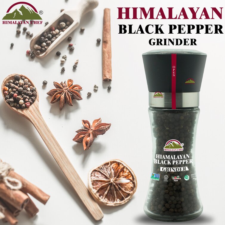 Himalayan Chef Natural Salt and Pepper Set