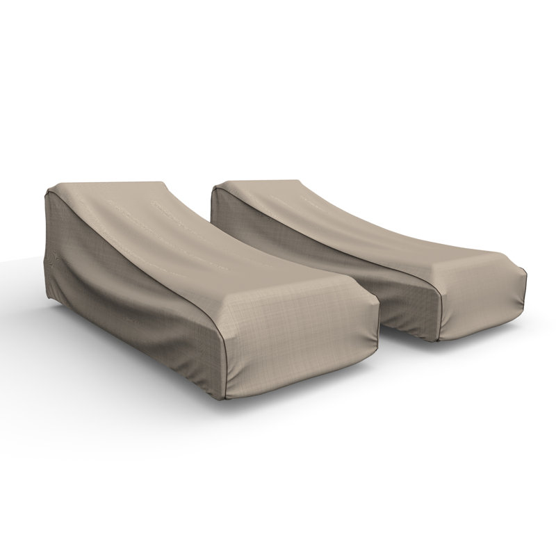 Housses pour chaises longues d'extérieur Tanner, H 35 po x l 35 po x P 74 po