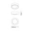 Cilinder 7.875'' Simple Circle LED Flush Mount-63328646