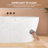 67'' X 30.7'' X 23.6'' Freestanding Acrylic Bathtub For Wall Placement With Integrated Drain And Linear Overflow