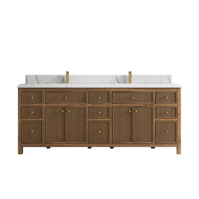Ensemble de meuble-lavabo double 84 po Sonoma