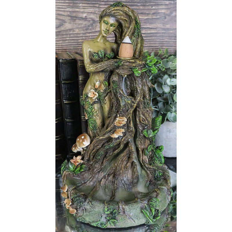 Eeman Whispering Forest Celtic Greenman Tree Woman Gaia