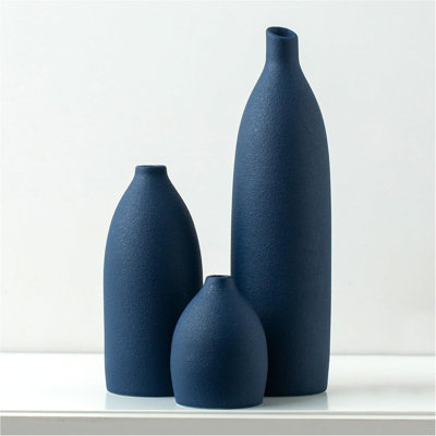 Matte Blue Vase