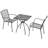 Maddison 2 - Person Metal Patio Dining Set with Square Table