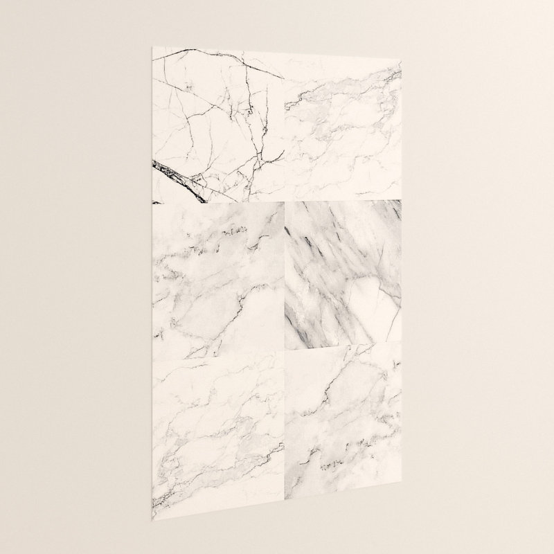Marble Tiles Mix Tile Wall Decals