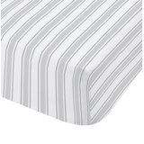 Check and Stripe 100% Cotton Fitted Sheet