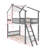 Jacklyn Kids Twin Over Twin Bunk Bed-1966538576