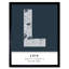 Lviv Ukraine City Map - Single Picture Frame Typography
