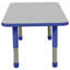 Table rectangulaire d'activités en T avec moulures totales réglables-109512144-109512145-109512143