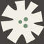 Tapa Flower by Shag 8" Cement Patterned/Concrete Look Wall & Floor Tile-1337561733