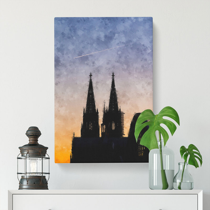 The Cologne Cathedral Vol.2 - Wrapped Canvas, 76cm H x 50cm W x 3cm D