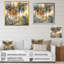 «Green Palm Tree Paradise III - Palm Trees», reproduction d'art sur toile-88545305-110956396