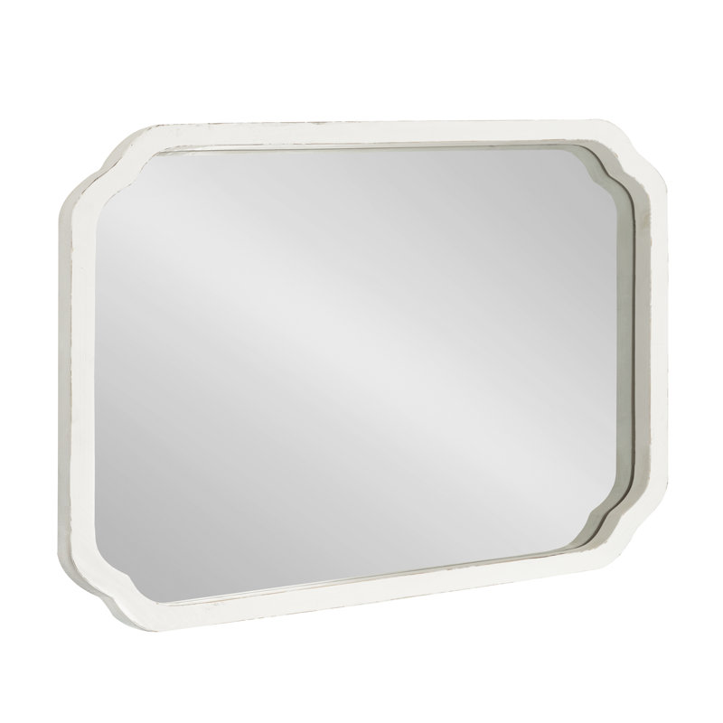 Vannessa Mirror, White, 24" x 18"