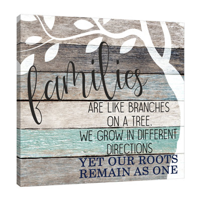 Family Roots by Kimberly Allen - Wrapped Canvas Print