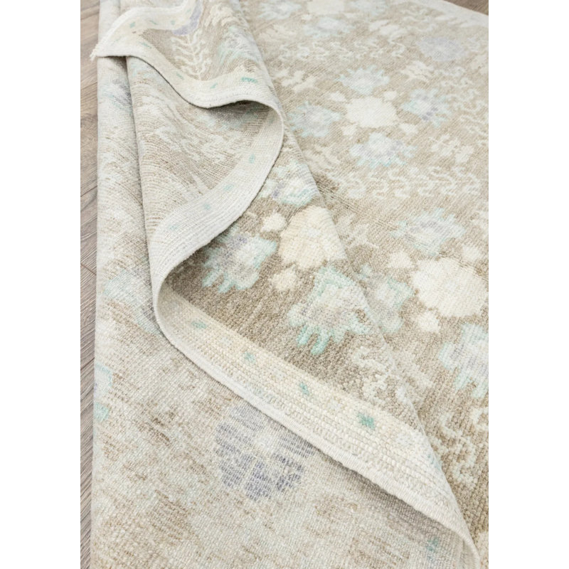 Tapis Karapinar en laine tissé à la main Roni