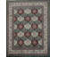 Tapis oriental multicolore exquis 9 x 12