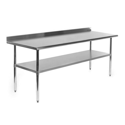 48"" W Stainless Steel Top Workbench -  Amgood, AMG WT-2460-BS