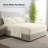 100% Organic Viscose From Bamboo Sheets Set, 300 Thread Count, 4-pc Set, Luxury Cooling Sheets, Deep Pockets - Gift-Ready Packaging, King Size (Vanilla)-111656342-111656335