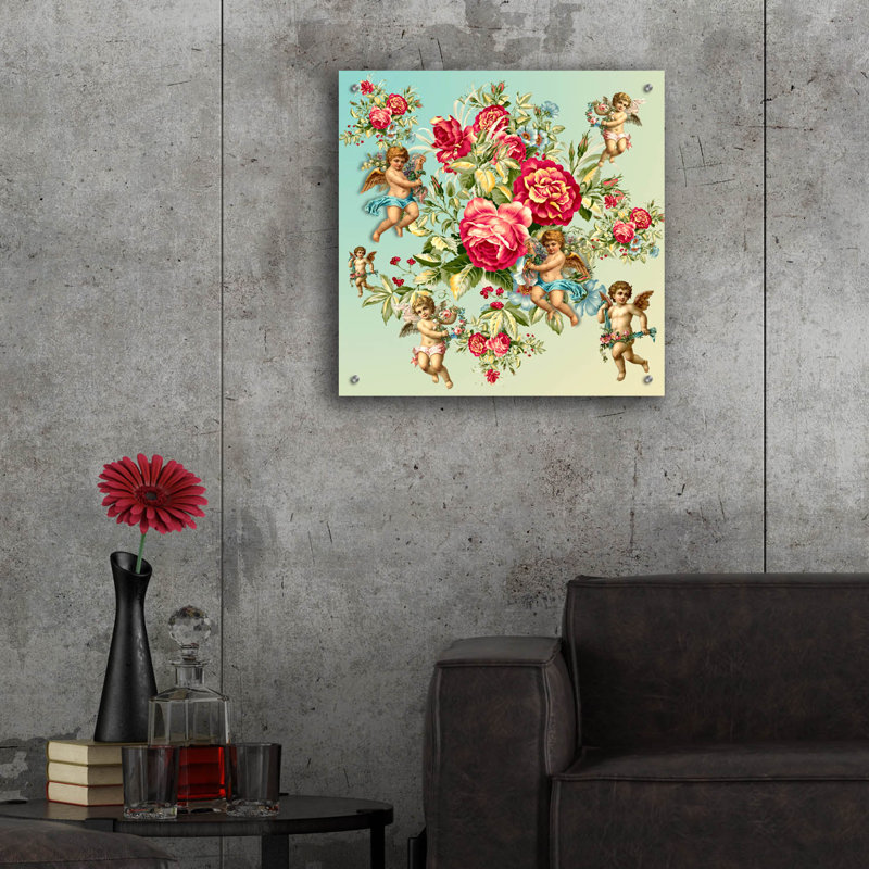 "Roses 2" par Mark Ashkenazi, H 24 po x l 24 po x P 0,2 po