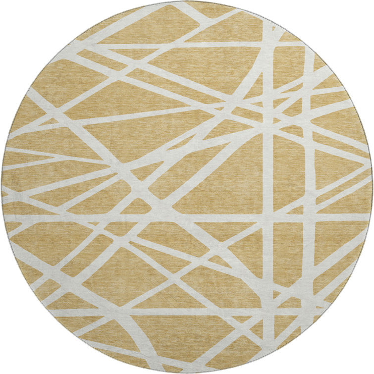 Premium Machine Washable Cossette AMF1040 Geometric Rug
