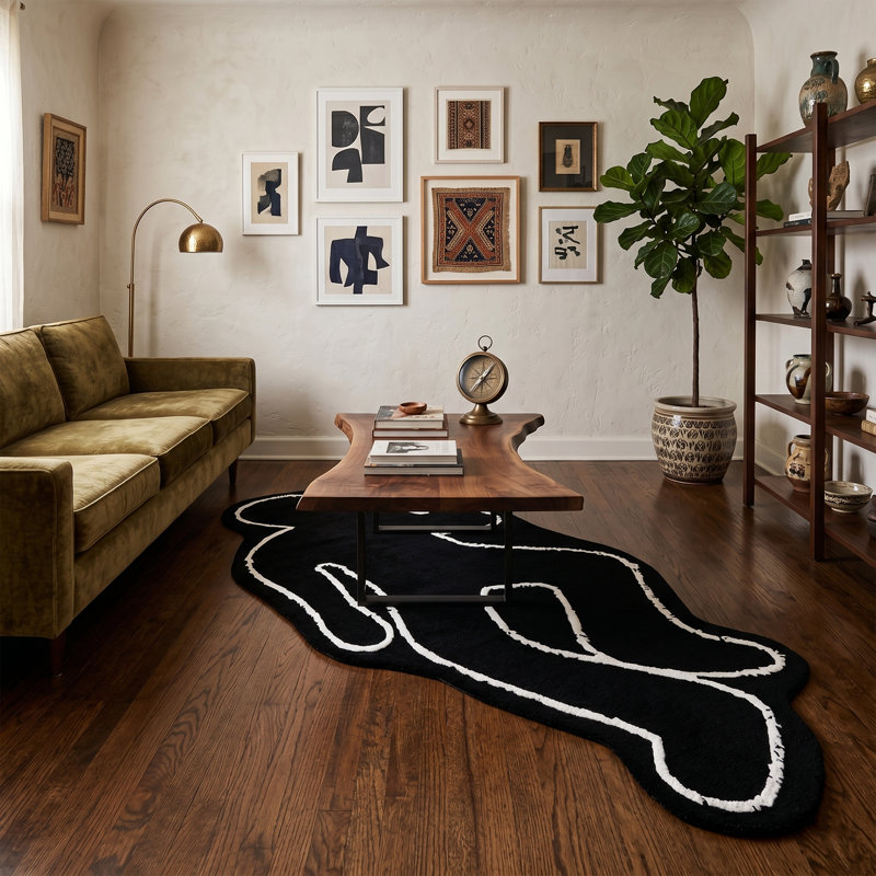Tapis 7 pi x 10 pi Crime Scene