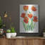 Art mural en métal «Red Tulips in Bloom I» par Tim O'Toole-101683401