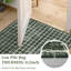 Tapis à motif géométrique à carreaux pour salon, cuisine-132843004