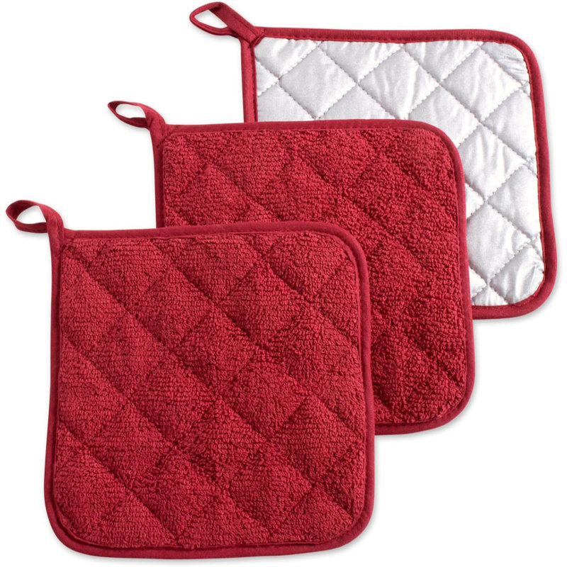 TAYANUC Cotton Potholder Set(Set of 3)
