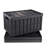 Collapsible Storage Bins with Lids, 65L 3 Packs, Folding Plastic Stackable Utility Crates