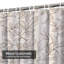 Rideau de douche imperméable à motif floral rétro avec 12 crochets-1136596798