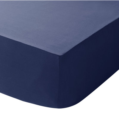 Easy Iron Percale Fitted Sheet
