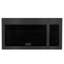 ZLINE Kitchen and Bath Black Studio 30" 1.5 cu ft. 900 - Watt Convertible Convection Over-The-Range Microwave with Sensor Cooking-390472192