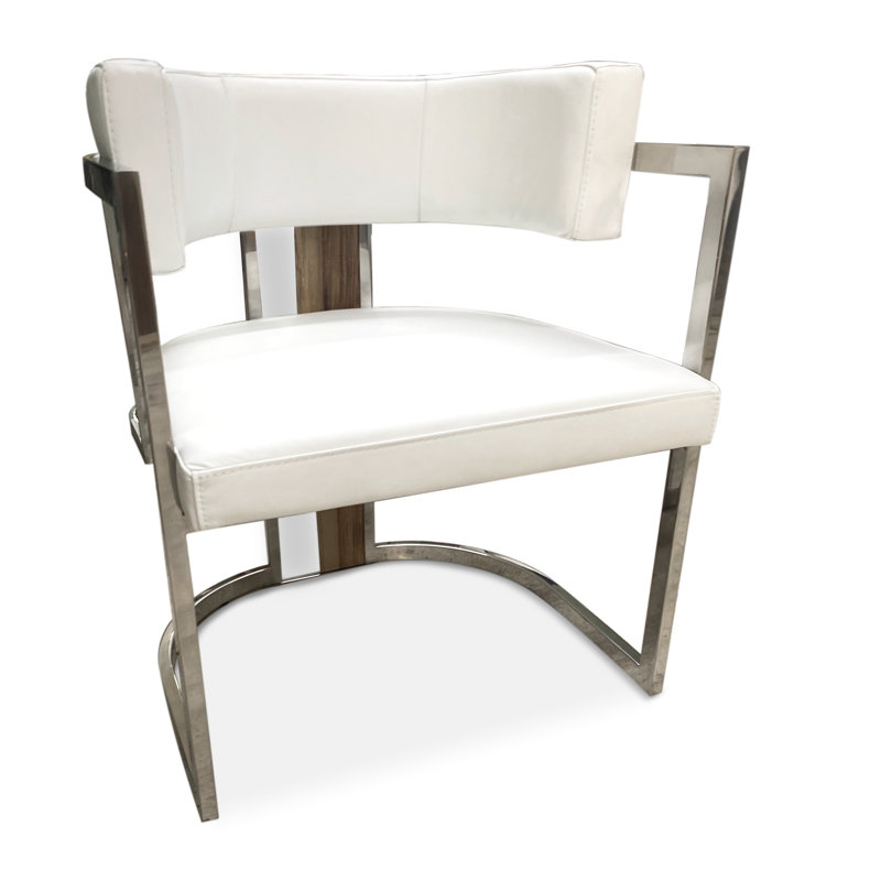 Fauteuil blanc Matéria