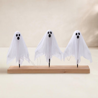 LED Lighted Ghost Yard Display