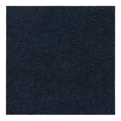 Carreau de tapis auto-adhésif 24 po x 24 po intérieur / extérieur en polyester (paquet de 15) (60 pieds carrés / boîte)