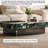 Luxury-lite rectangular marble coffee table-246829781