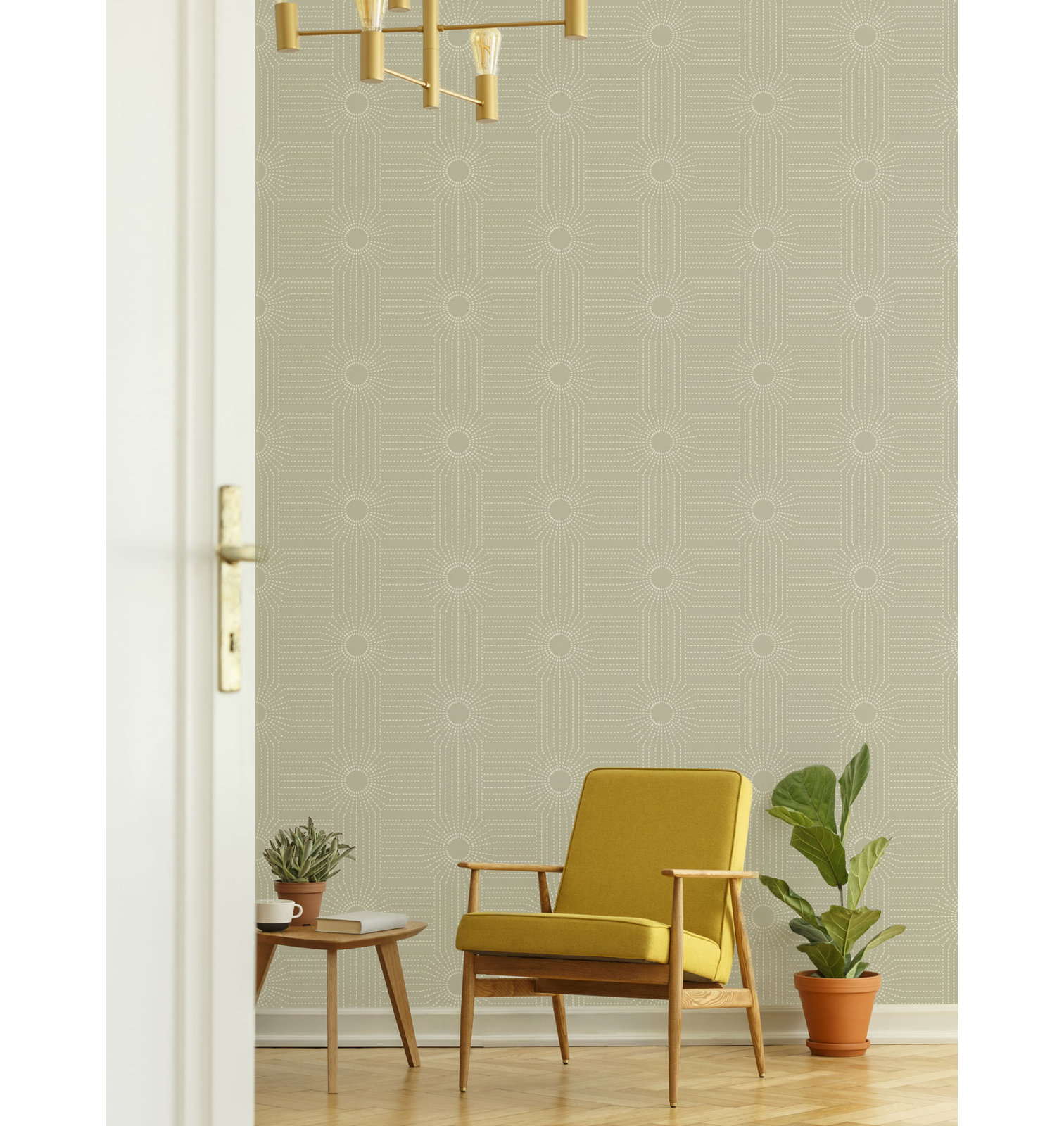CoEd Self-Adhesive Wallpaper Tile, Desert Sand, Self-adhesive, PVC