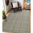 Hand Tufted Wool Plaid Indoor Rug-866326137