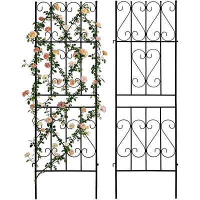 98cm H x 54.5cm W Metal Gothic