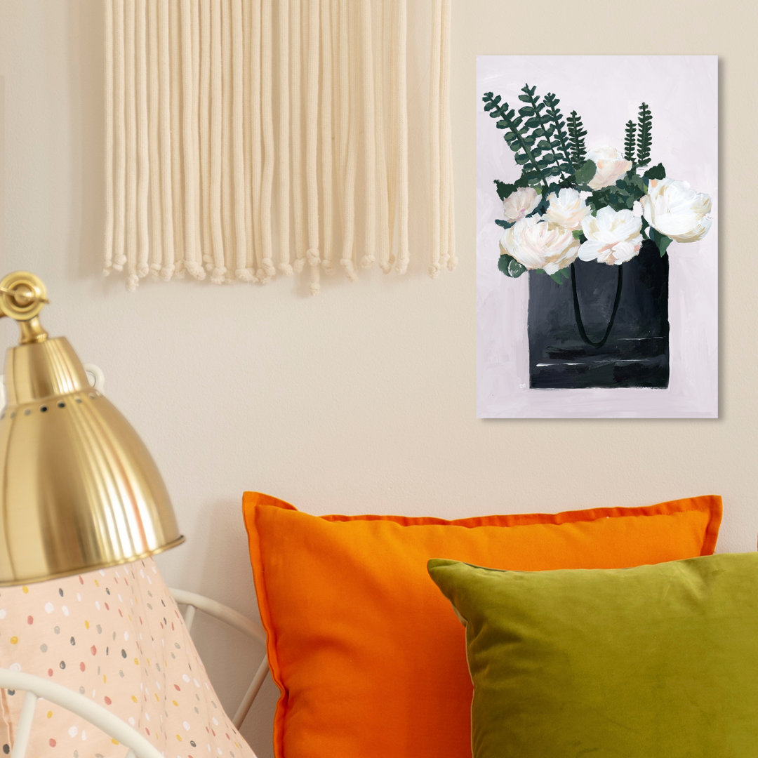 'Precious Finds Simple' Painting on Wrapped Canvas