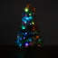 5 pi Arbre de Noël artificiel floconné avec fibre de pin et baies