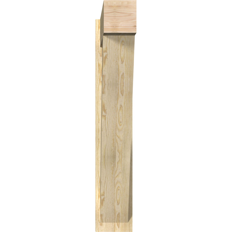Pavé traditionnel traditionnel, P 38 po x H 46 po, Sapin Douglas de 8 po (sciage brut)