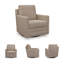 Fauteuil d'appoint pivotant Freybourne nouvelle génération Nuvella-1403517728