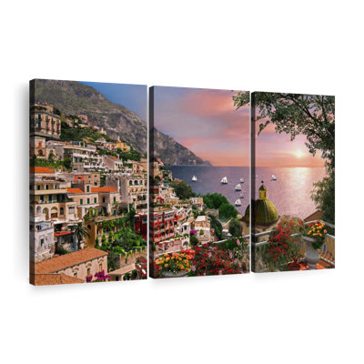 " Seaside Positano " 3 - Pieces