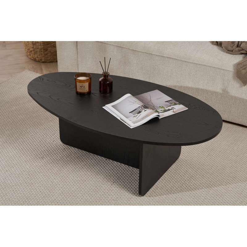 Table basse, Bois noir