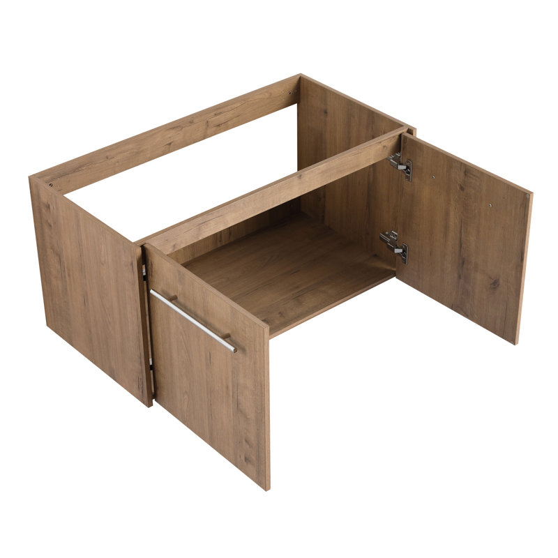 Ensemble de meuble-lavabo 36 po avec évier, porte à fermeture en douceur, armoire à fermeture en douceur imitation moderne