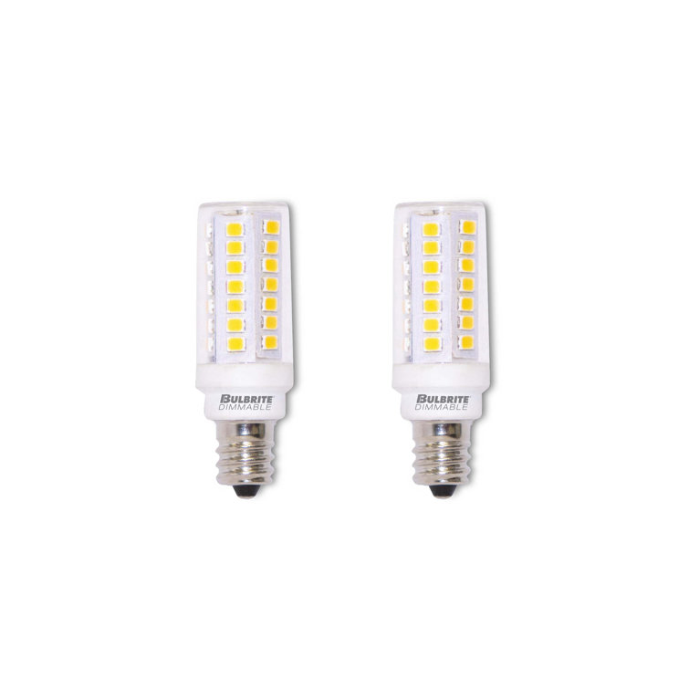 60 Watt Equivalent T6 E12/Candelabra Dimmable LED Bulb