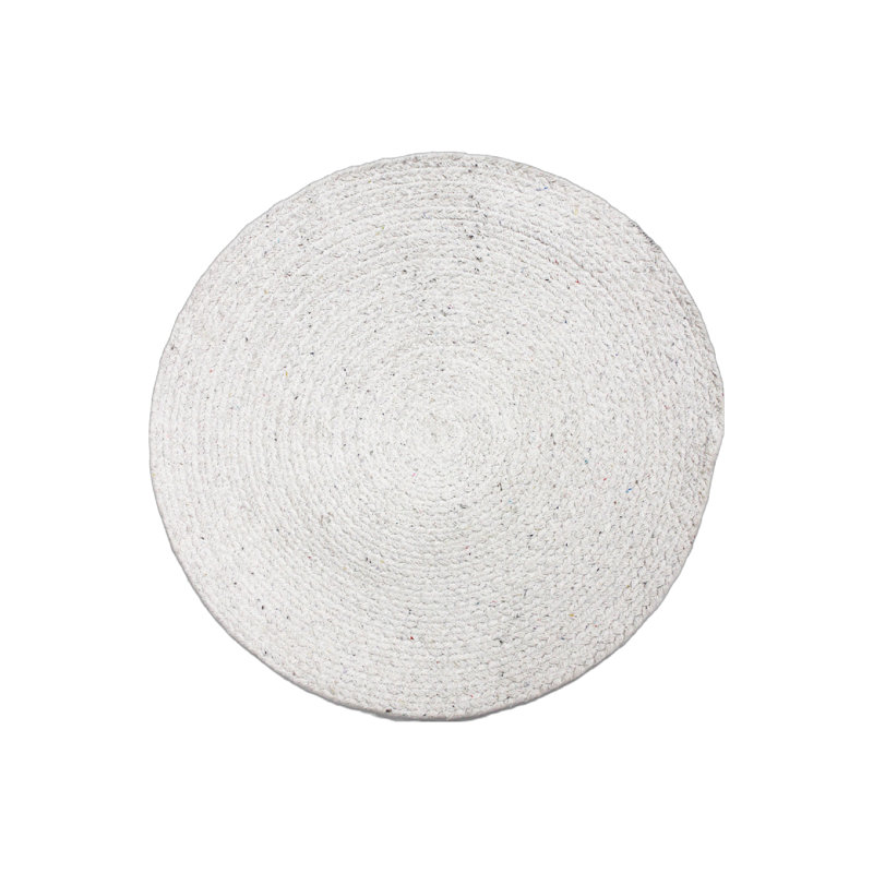 Napperon en corde de coton à motif de flocons de neige (doré) - ensemble de 12, Or